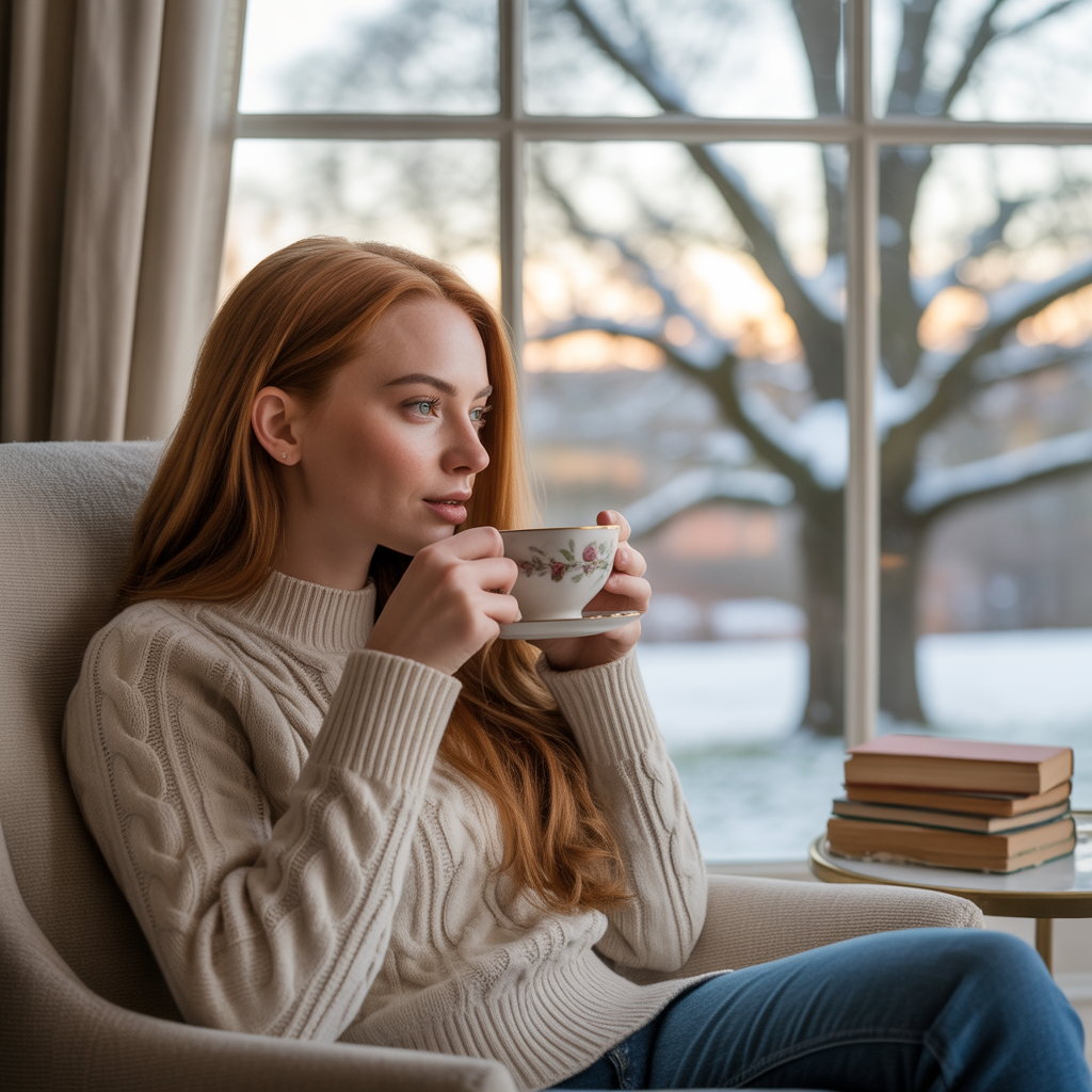 stay motivated building a business drinking tea